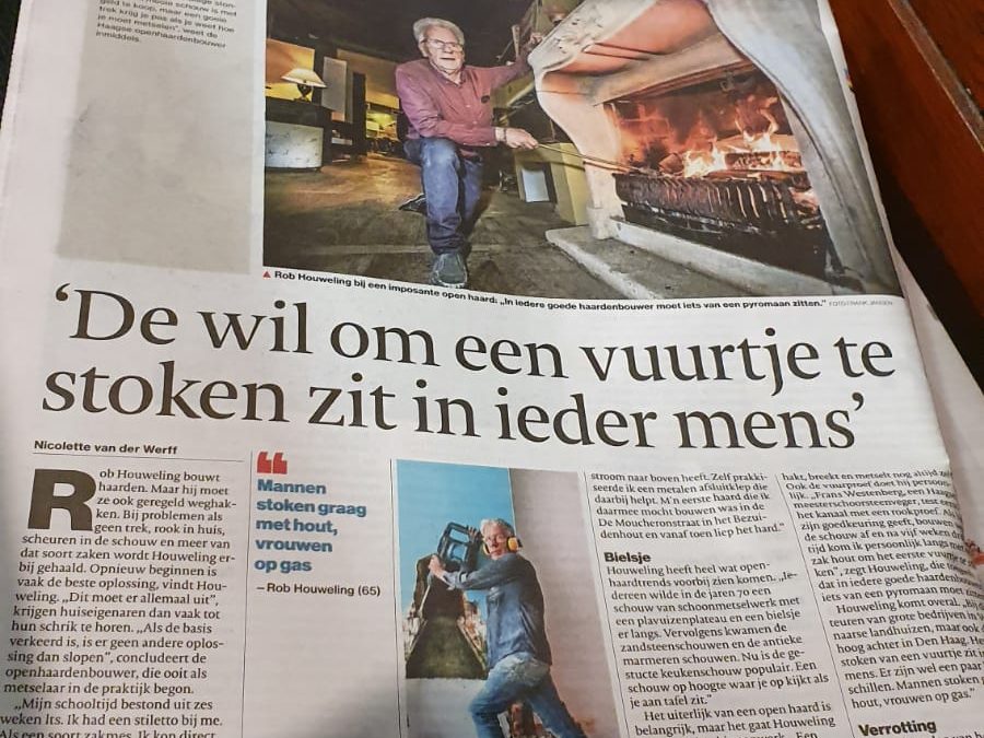 Interview in het AD aflevering van Vak Apart