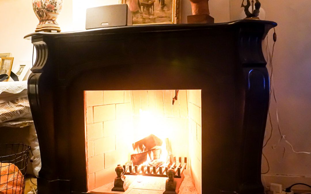 Stookgedeelte ingebouwd handmade Den Haag