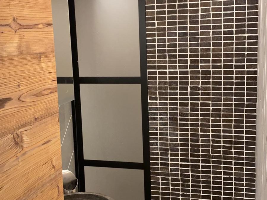 Badkamer gerealiseerd