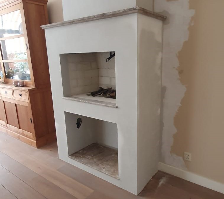 Verhoogde tafel haard