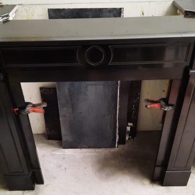 Jaren 30 schouw - omlopend in top staat