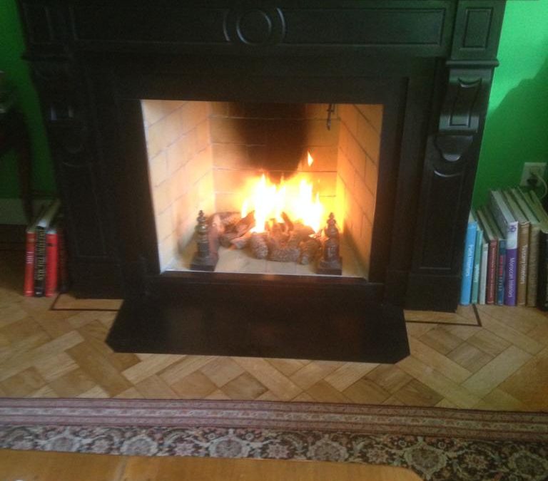 Inbouwen stookgedeelte in bestaande schouw